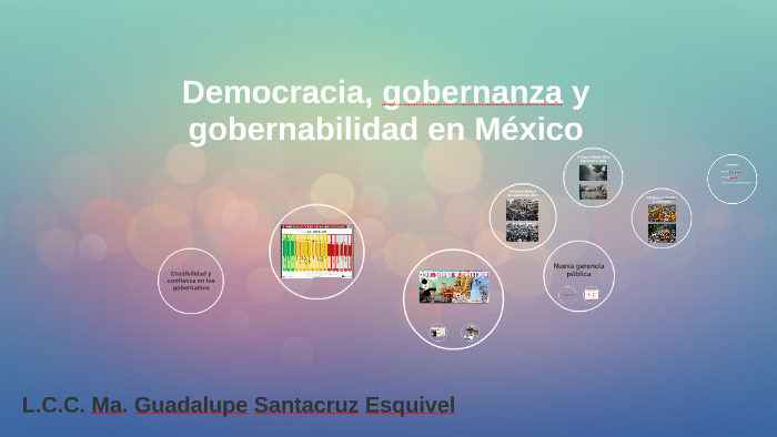 Democracia, Gobernanza Y Gobernabilidad En México By Ángel Servín On Prezi