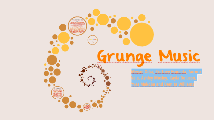 What is Grunge Music? by on Prezi