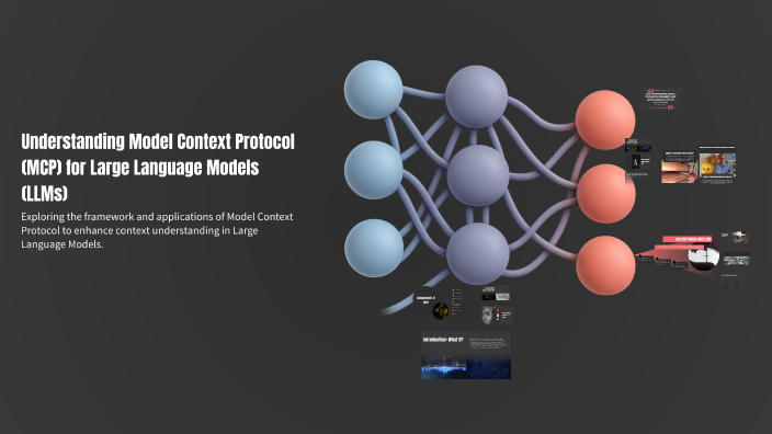 mcp(model context protocol) for beginners: from... Understanding Model Context Protocol (MCP) for Large Language Models ...