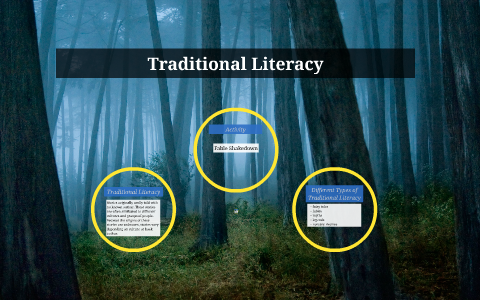 what is traditional literacy essay