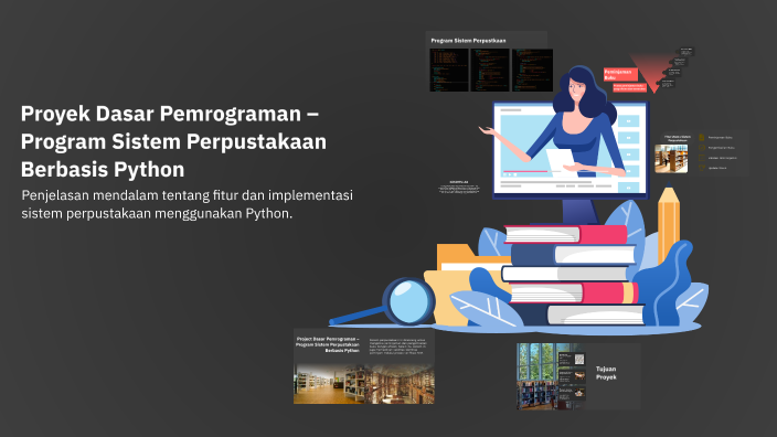 Proyek Dasar Pemrograman – Program Sistem Perpustakaan Berbasis Python ...