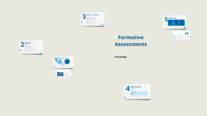 Formative Assessments by kristina gold on Prezi