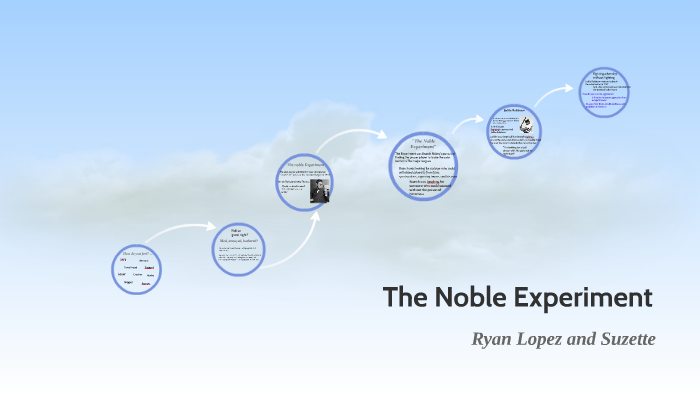 the noble experiment context clues