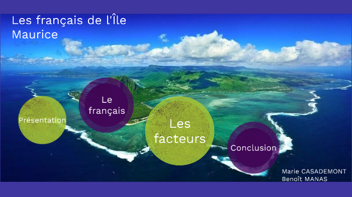 Les français de l'Île Maurice by Marie Casademont