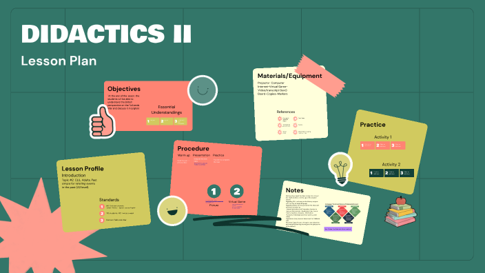 DIDACTICS II-LESSON PLAN by Erica Calderón on Prezi