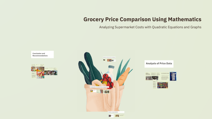Grocery Price Comparison Using Mathematics by Paul Mcgrann on Prezi