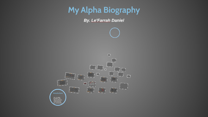 My Alpha Biography by Le'Farrah Daniel on Prezi