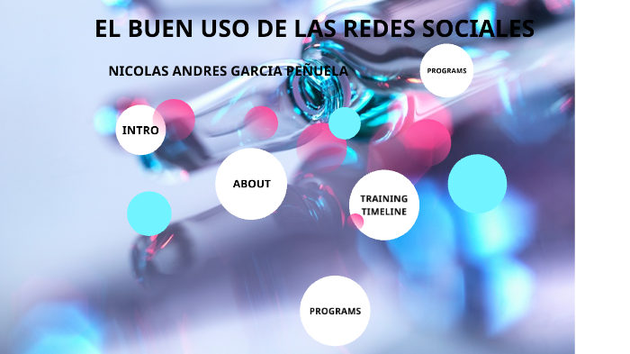 el buen uso de las redes sociales by NICOLAS ANDRES GARCIA PEÑUELA on Prezi