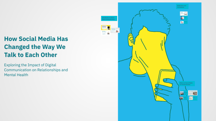 How Social Media Has Changed the Way We Talk to Each Other by hendrik ...