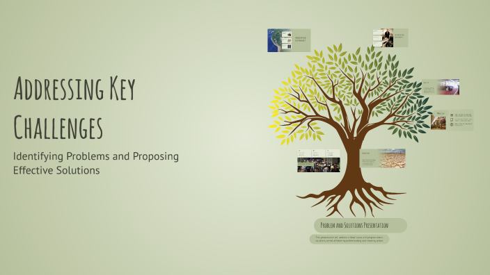 Addressing Key Challenges by Deshon on Prezi