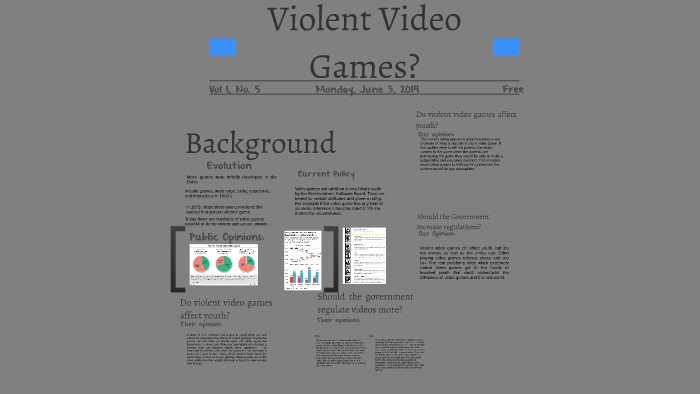 violent video games presentation