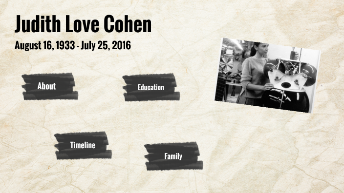 Judith Love Cohen Finally Reveals Why Her Legacy Will Never Be Forgotten