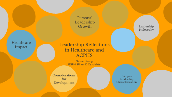 Leadership Reflections in Healthcare and ACPHS by Hann G on Prezi