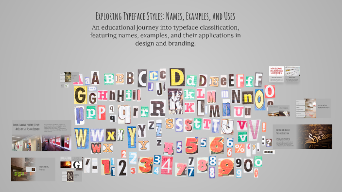 Exploring Typeface Styles: Names, Examples, and Uses by Jeroen Vande ...