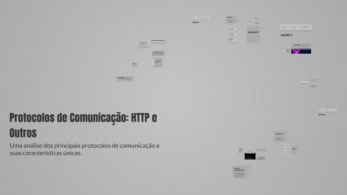 Protocolos de Comunicação: HTTP e Outros by Afonso Videira(aluno) on Prezi