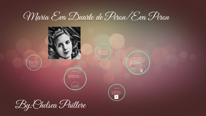 Maria Eva Duarte De Peron Eva Peron By Chelsea Paillere