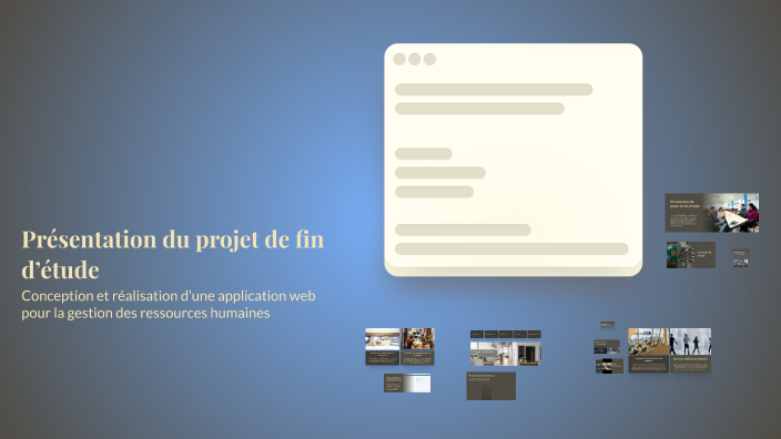 Présentation du projet de fin d’étude by IBN Taher on Prezi