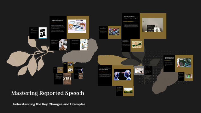 Mastering Reported Speech by Deeksha Purohit on Prezi