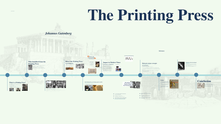 The Printing Press by Stephanie Nong on Prezi