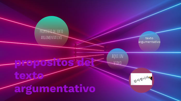 proposito del texto argumentativo by adido vega on Prezi