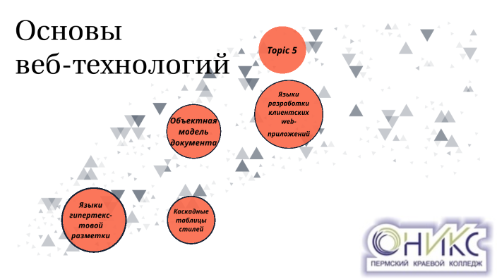 Основы веб-технологий by Данил Тишаков on Prezi