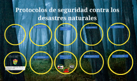 Protocolos de seguridad contra los desastres naturales by Huascar Rafael  Mallcu Villarroel