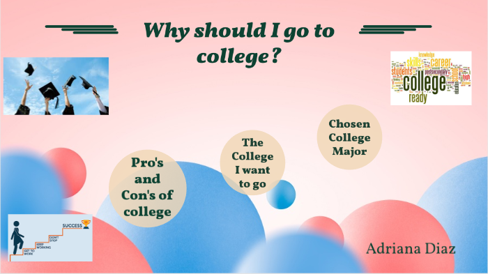 you should go to college