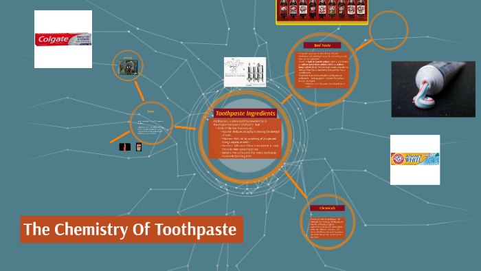 chemistry of toothpaste