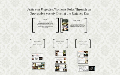 womens role in pride and prejudice