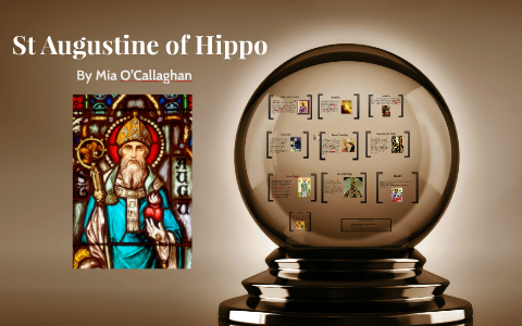 St Augustine Of Hippo By Mia O Callaghan