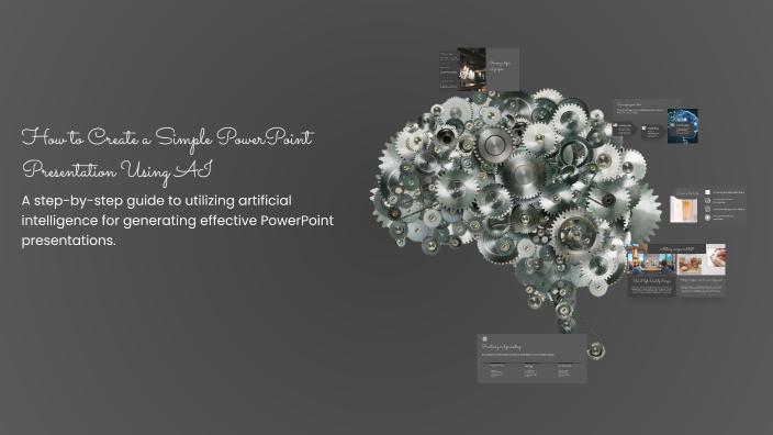 How to Create a Simple PowerPoint Presentation Using AI by 歆怡 何 on Prezi