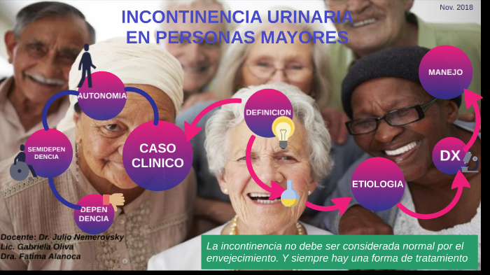 La incontinencia urinaria en las personas mayores - Aita Menni