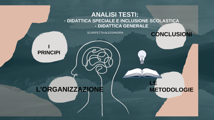 INCLUSIONE:DIDATTICA SPECIALE E GENERALE by Alessandra Scarpetta on Prezi