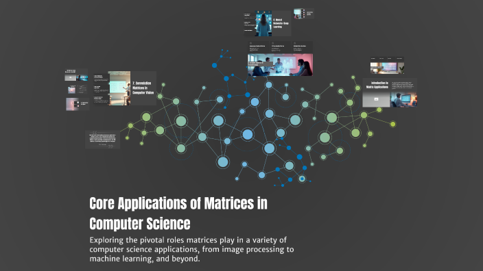 Core Applications of Matrices in Computer Science by SUKHENDU BISWAL on ...
