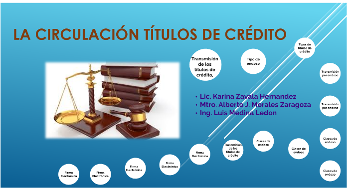 Circulación de títulos de crédito by alberto javier morales zaragoza on