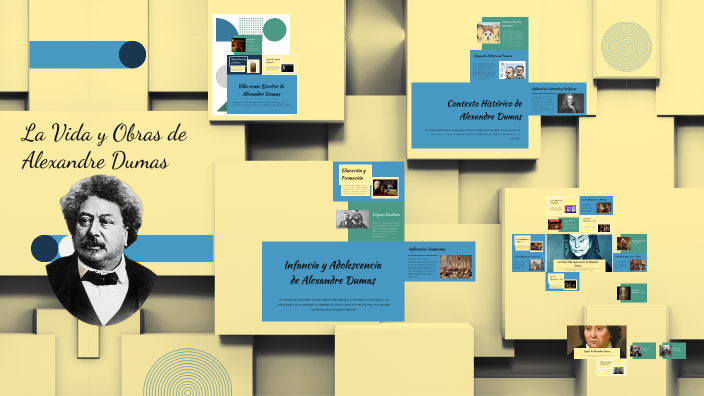 La Vida y Obras de Alexandre Dumas by Estefania Rolon on Prezi