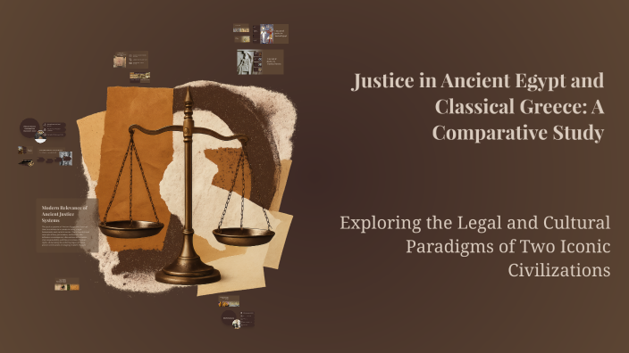 Justice in Ancient Egypt and Classical Greece: A Comparative Study by ...