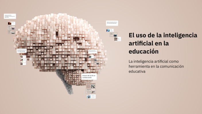 El uso de la inteligencia artificial en la educación by Adriana Perez ...