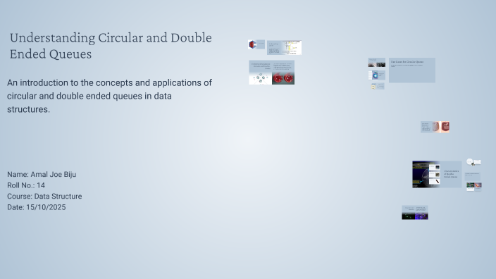Understanding Circular and Double Ended Queues by Amal Joe Biju on Prezi