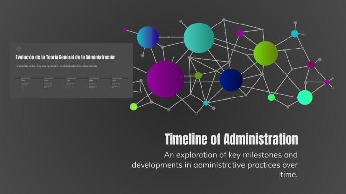 Timeline of Administration by Julieth Yate on Prezi