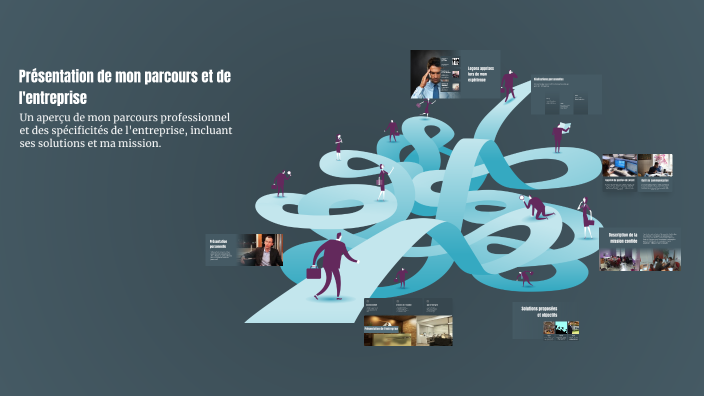 Présentation de mon parcours et de l'entreprise by Elodie Finickel on Prezi