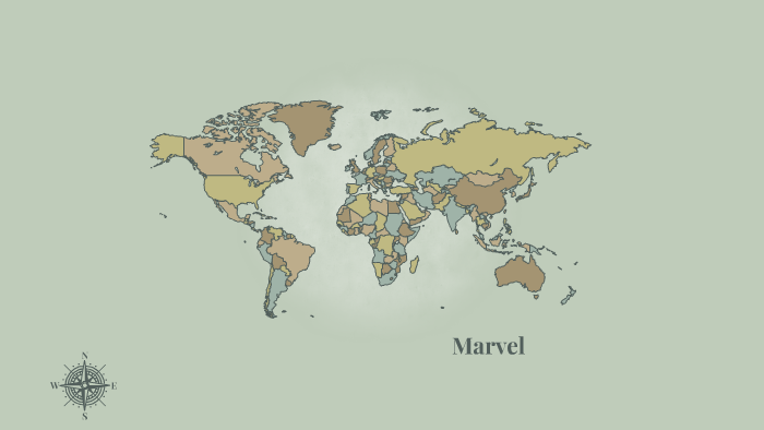 Marvel Region Map Marvel Map by Jess Yearwood on Prezi