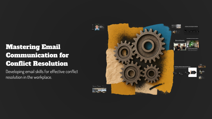 Modification Resolution Emails Mastering Email Communication for Conflict Resolution by S.Karthik ...