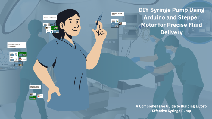 DIY Syringe Pump Using Arduino and Stepper Motor for Precise Fluid ...