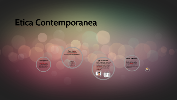 Etica Contemporanea by luisa patiño on Prezi