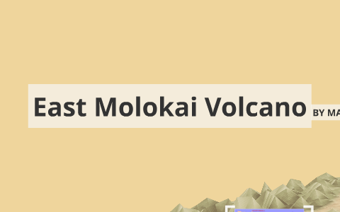 East Molokai Volcano by madison chan