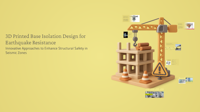 3D Printed Base Isolation Design for Earthquake Resistance by ...