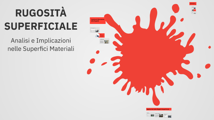 RUGOSITÀ SUPERFICIALE by Beatrice Marchesin on Prezi