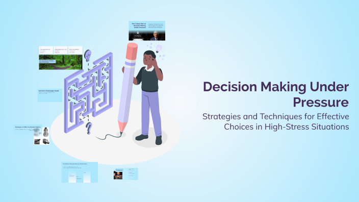 Decision Making Under Pressure by salim al afifi on Prezi