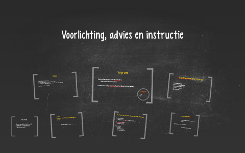 Voorlichting, Advies En Instructie By Jose De Wit On Prezi